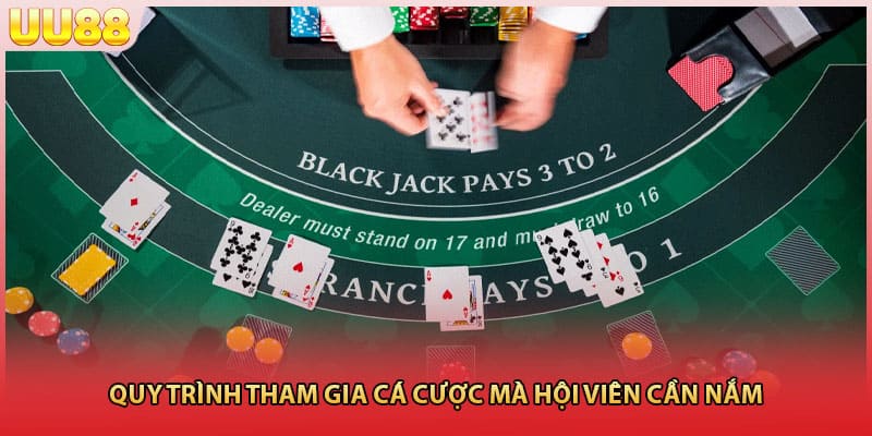 Quy trình tham gia cá cược mà hội viên cần nắm